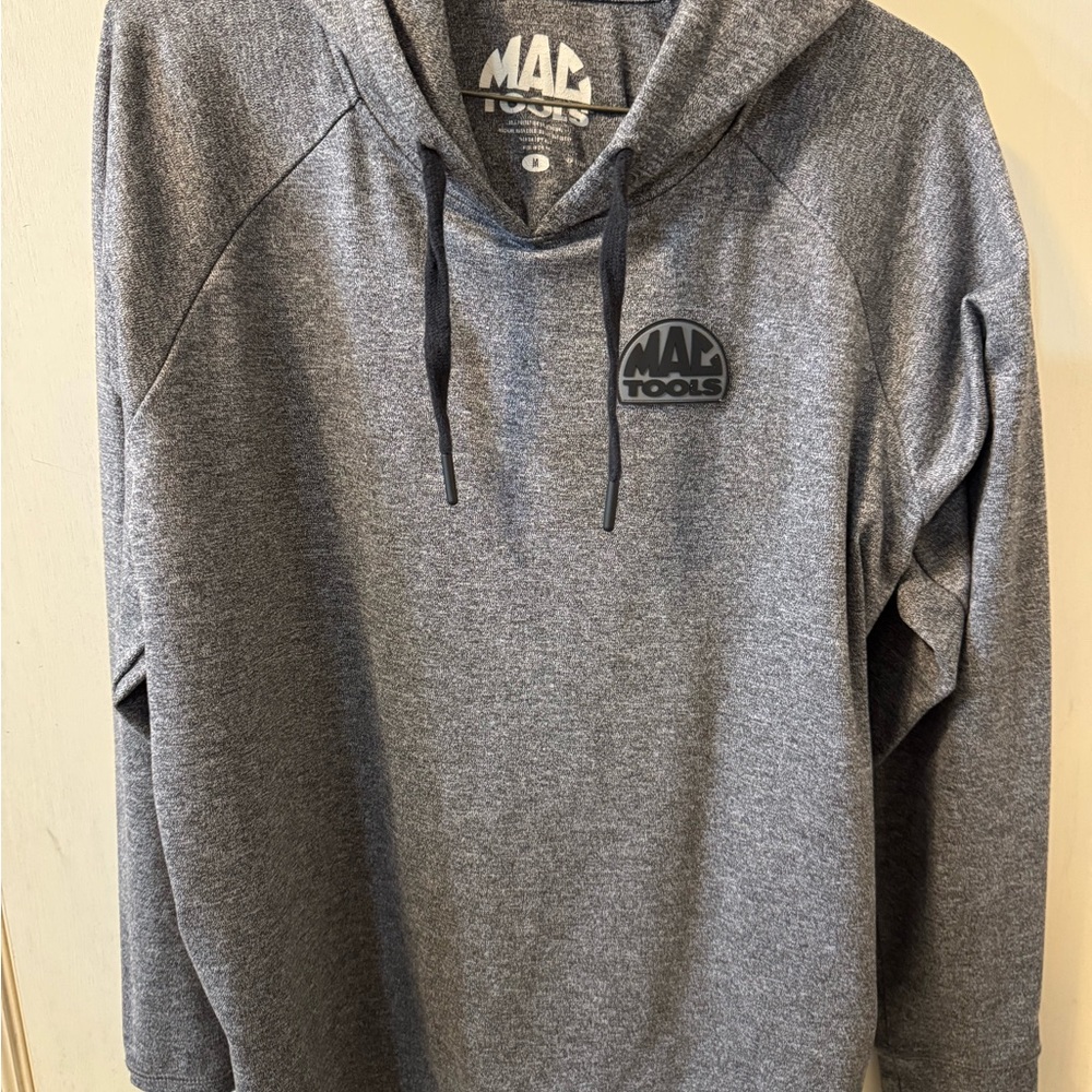 Mac Tools Gray Men's Hoodie size M like new.